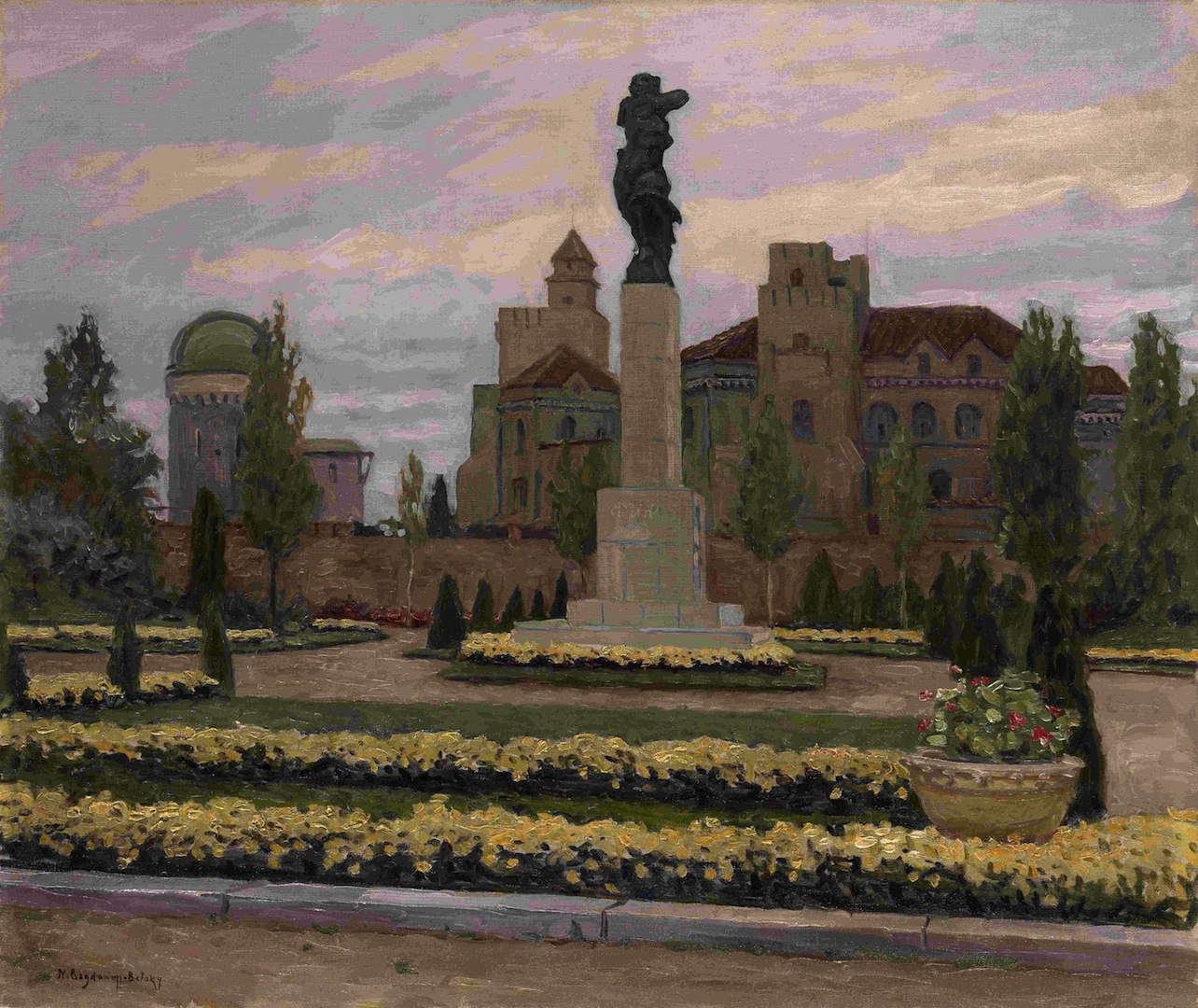 Nikolay Bogdanov-Belsky - Denkmal für Frankreich in Belgrad - Monument to France in Belgrade